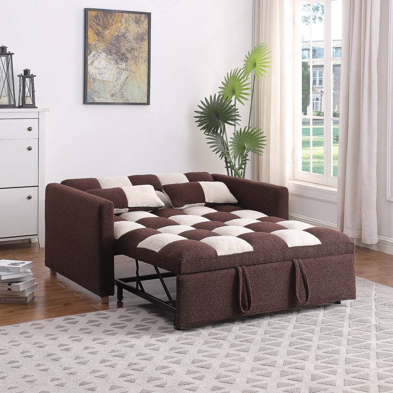 3 In 1 Sleeper Sofa Couch Bed