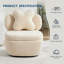 Upholstered Swivel Accent Chair-1468088503