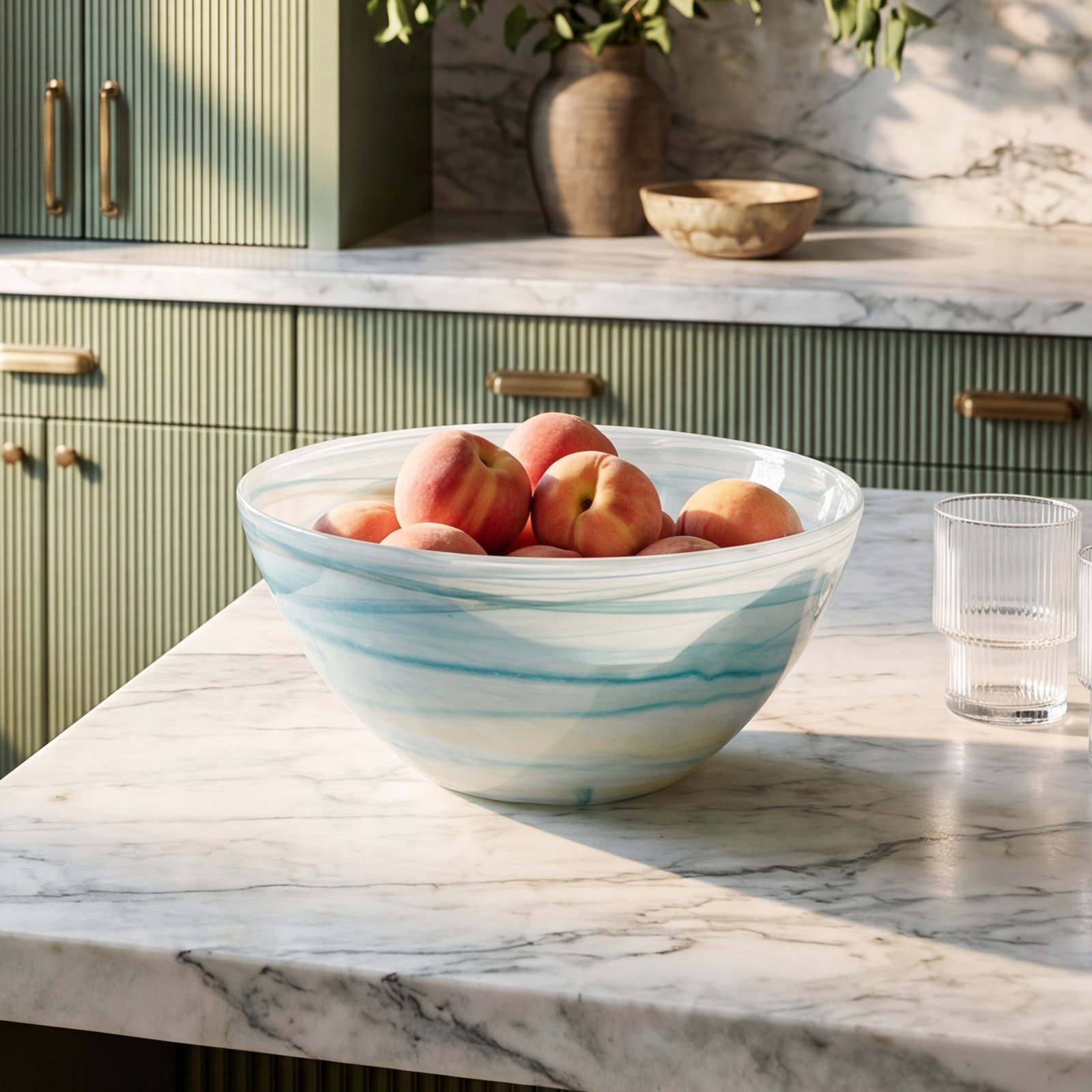 Anjou Glass Serving Bowl