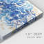 Bleuet floral II - peinture sur toile tendue-1036253225