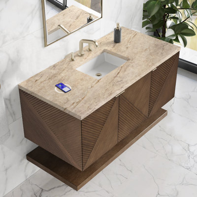 Marcello 48"W Single Vanity W/ Freepower Wireless Charger