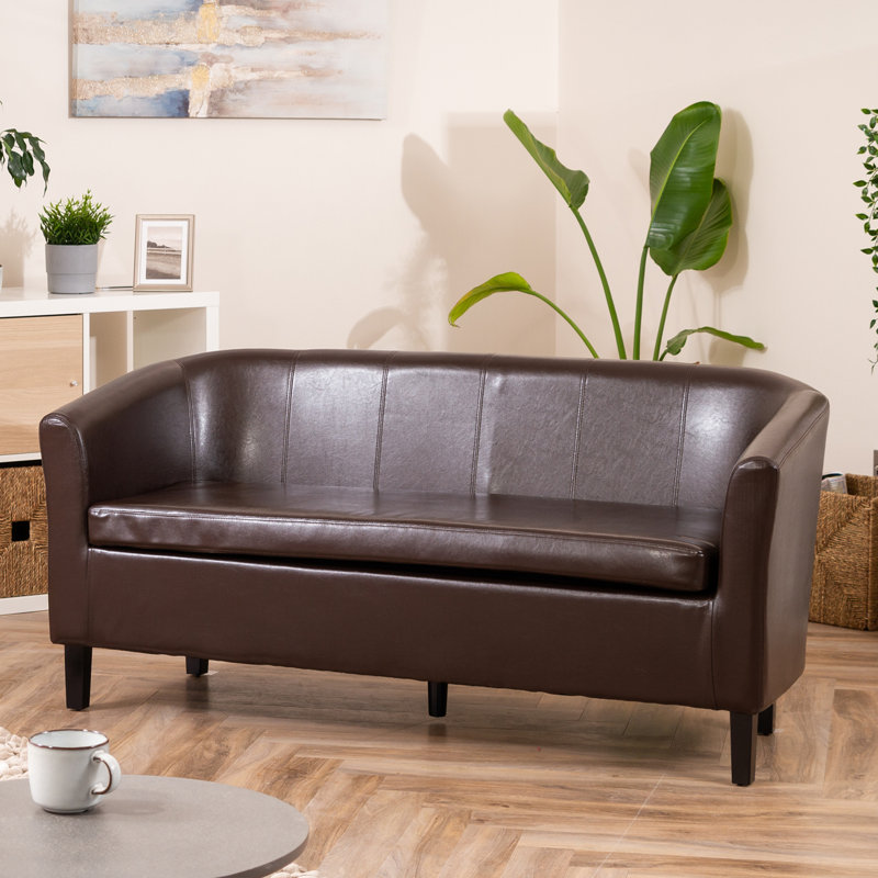 Lanesha 3 Seater Sofa, Brown