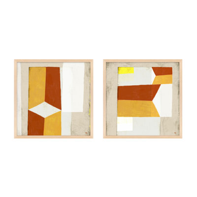 Signal Flags by StudioM - 2 Piece Picture Frame Painting Set