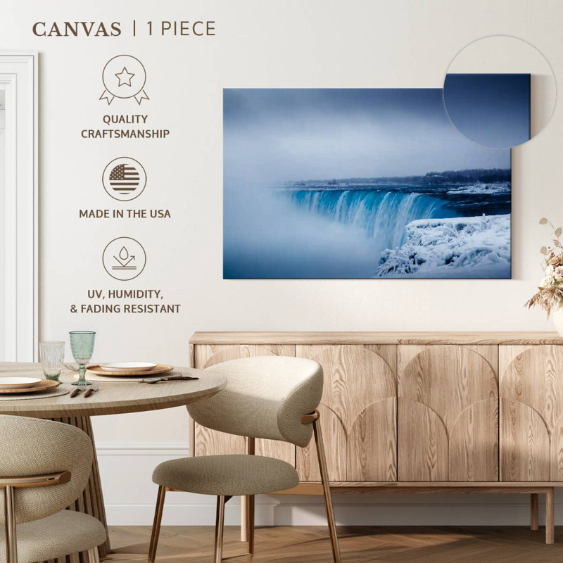 Brume hivernale Alvord Niagara Falls, H 8 po x l 12 po