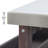 Outdoor Kitchen Island, Rolling Bar Cart & Storage Cabinet, Farmhouse Solid Wood Outdoor Grill Table with Stainless Steel Top, Spice Rack , Towel Rack for Kitchen & Barbecue-2081453183