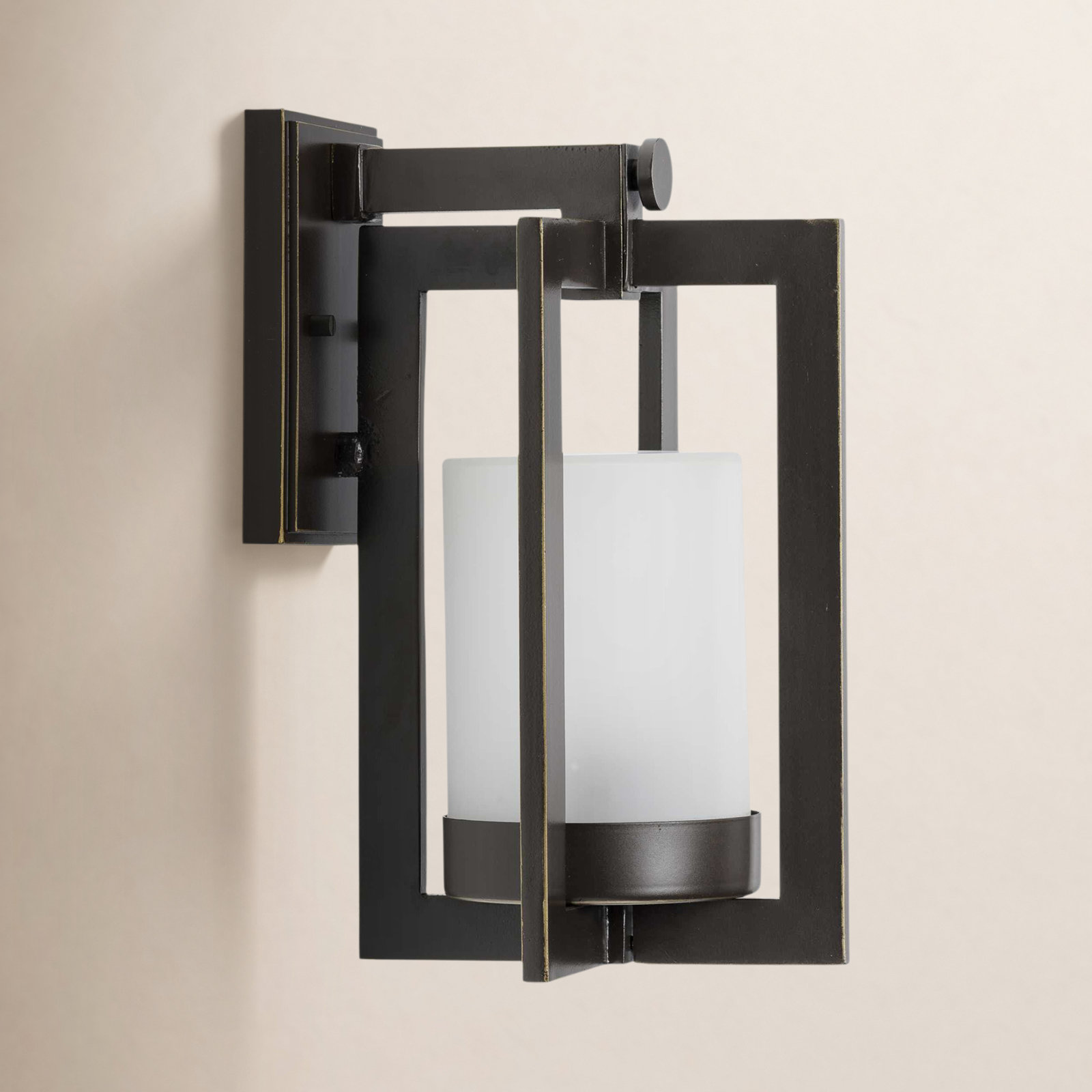 Melvin Single Light Outdoor Wall Light, 12.5" H x 7.5" W x 8.25" D