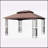 13x10 Outdoor Patio Gazebo Canopy Tent With Ventilated Double Roof And Mosquito net(Detachable Mesh Screen On All Sides)-112385237