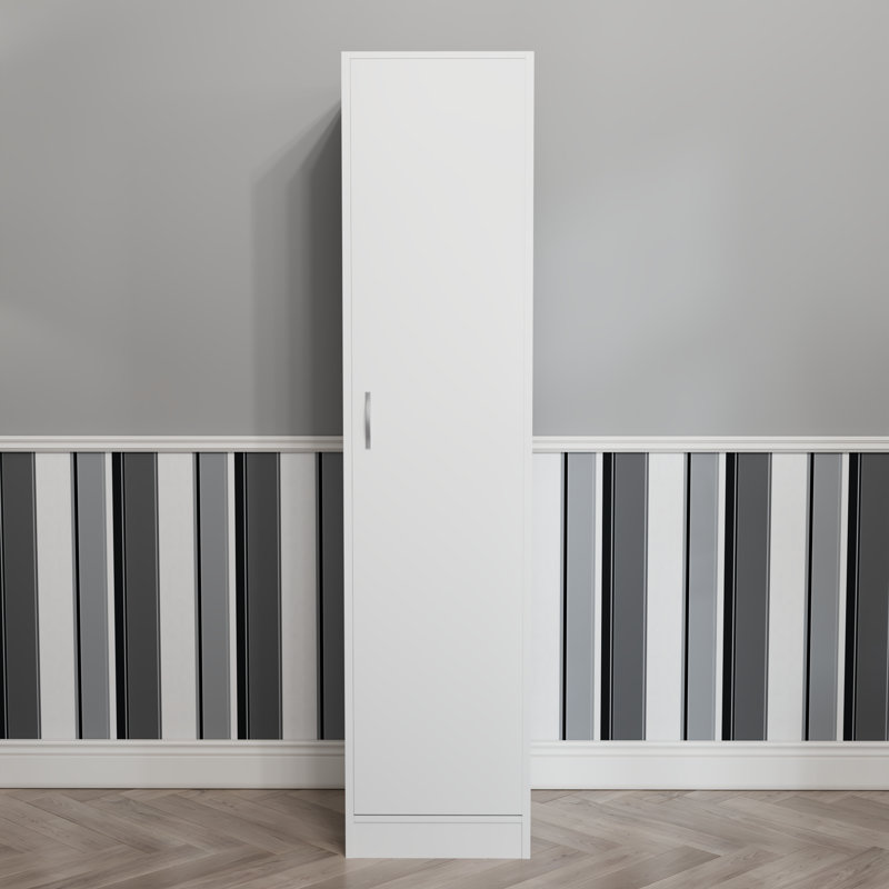 Maybery MDF & Particleboard Wardrobe, White