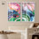 Ensemble d'art abstrait moderne « Goddess's Gold Flow » en format shadowbox par Art Remedy, cadre noir, 10 x 15