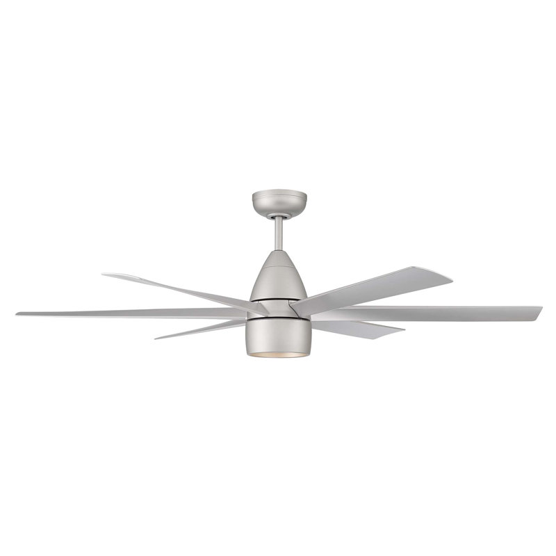 Medeah 54'' Ceiling Fan with LED Lights, Titanium