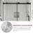 60 In. W X 76 In. H Single Sliding Shower Door-116650971