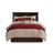 -piece Microsuede Comforter Set In Red - King Size