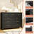 Mikenlee 9 Drawers Metal Modern Dresser, Steel Chest of Drawers for Living Room, Hallway, Bedroom-461029090