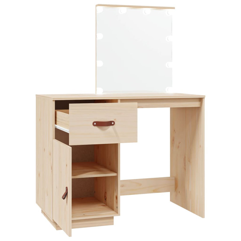 Magon Dressing Table, Natural