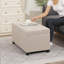Banc de rangement avec repose-pieds 32 po-625990360