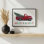 «Merry & Bright Red Truck» par Elizabeth Tyndall, reproduction d'art