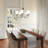 Immanol 5 - Light Steel Dimmable Chandelier