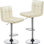 Chandresh Swivel Upholstered Adjustable Height Counter Extra Tall Stool with Metal Frame