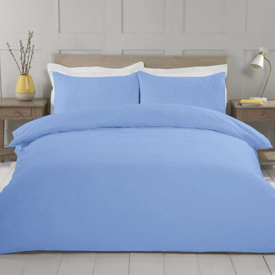 Microfiber No Pattern Duvet Cover Set with Pillowcases
