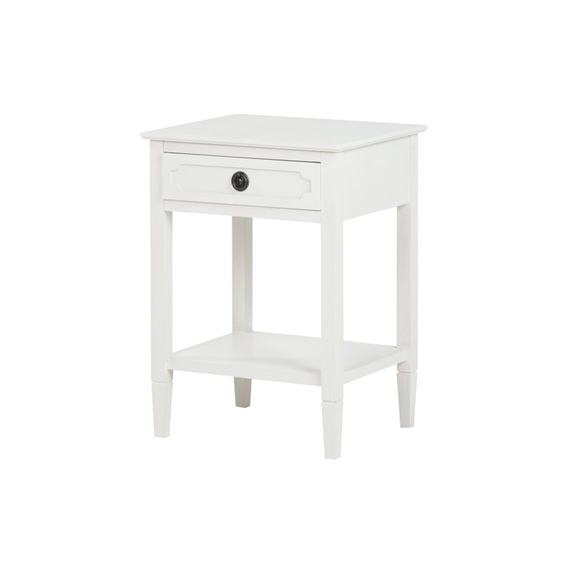 48cm W Manufactured Wood Bedside Table