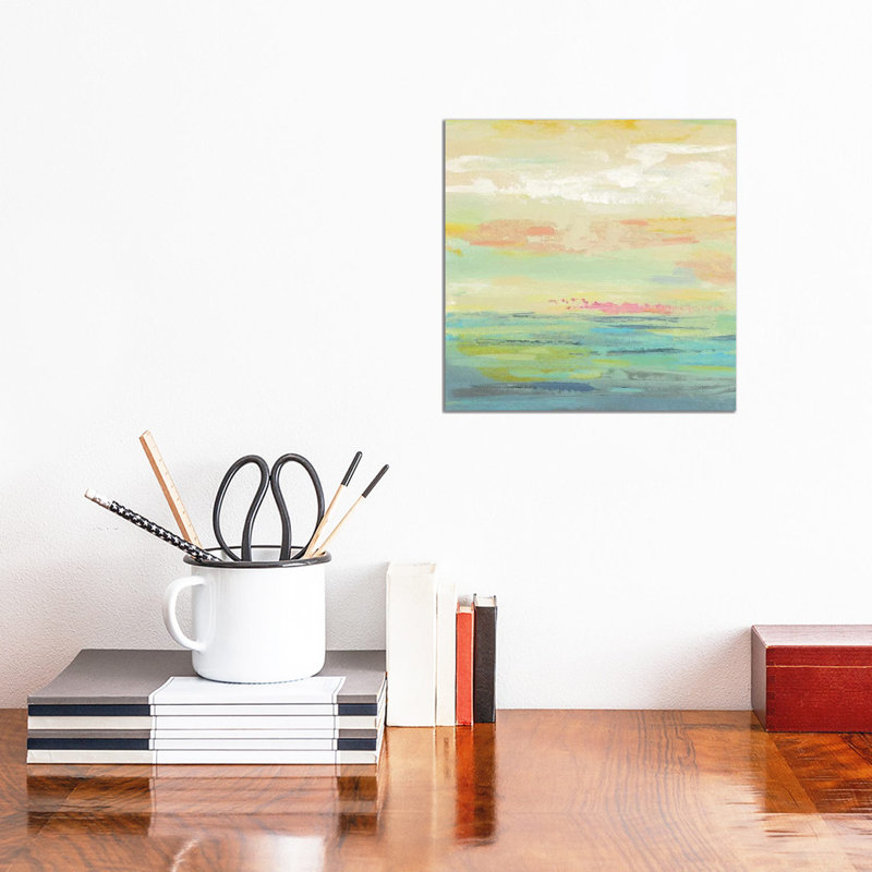 Pink Clouds II by Silvia Vassileva - Gallery-Wrapped Canvas Giclée on Canvas, 30.48 cm H x 30.48 cm W, Wrapped Canvas