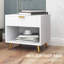 Aleene 50cm W Manufactured Wood Bedside Table-1894441691