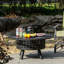 Elanah Round Steel Wood Burning Fire Pit