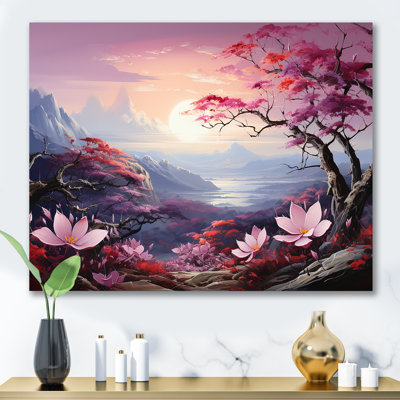 " Japanese Mountain Plumeria Hill I "