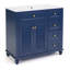Meuble-lavabo 36 po avec lavabo en céramique-1290595264