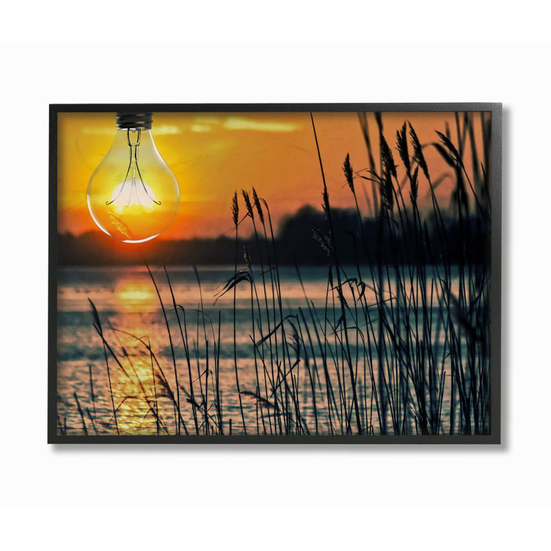 « ampoule sun lake anches est élevé » par marcus prime-photographie, H 24 po x l 30 po x P 1,5 po
