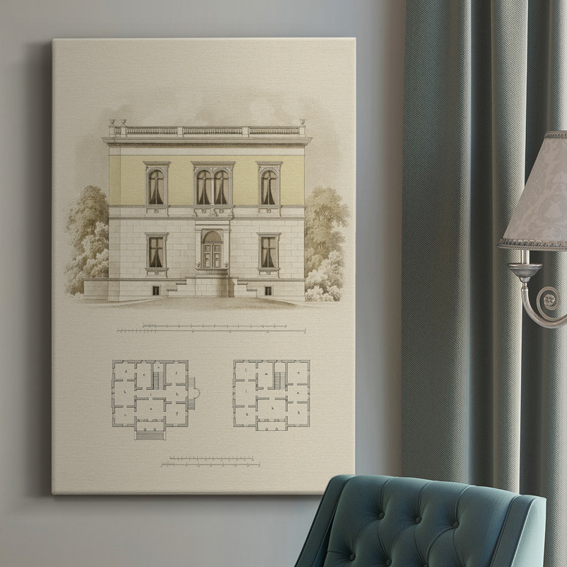 «Estate and Plan V», impression sur toile tendue, H 48 po x l 32 po x P 1 po