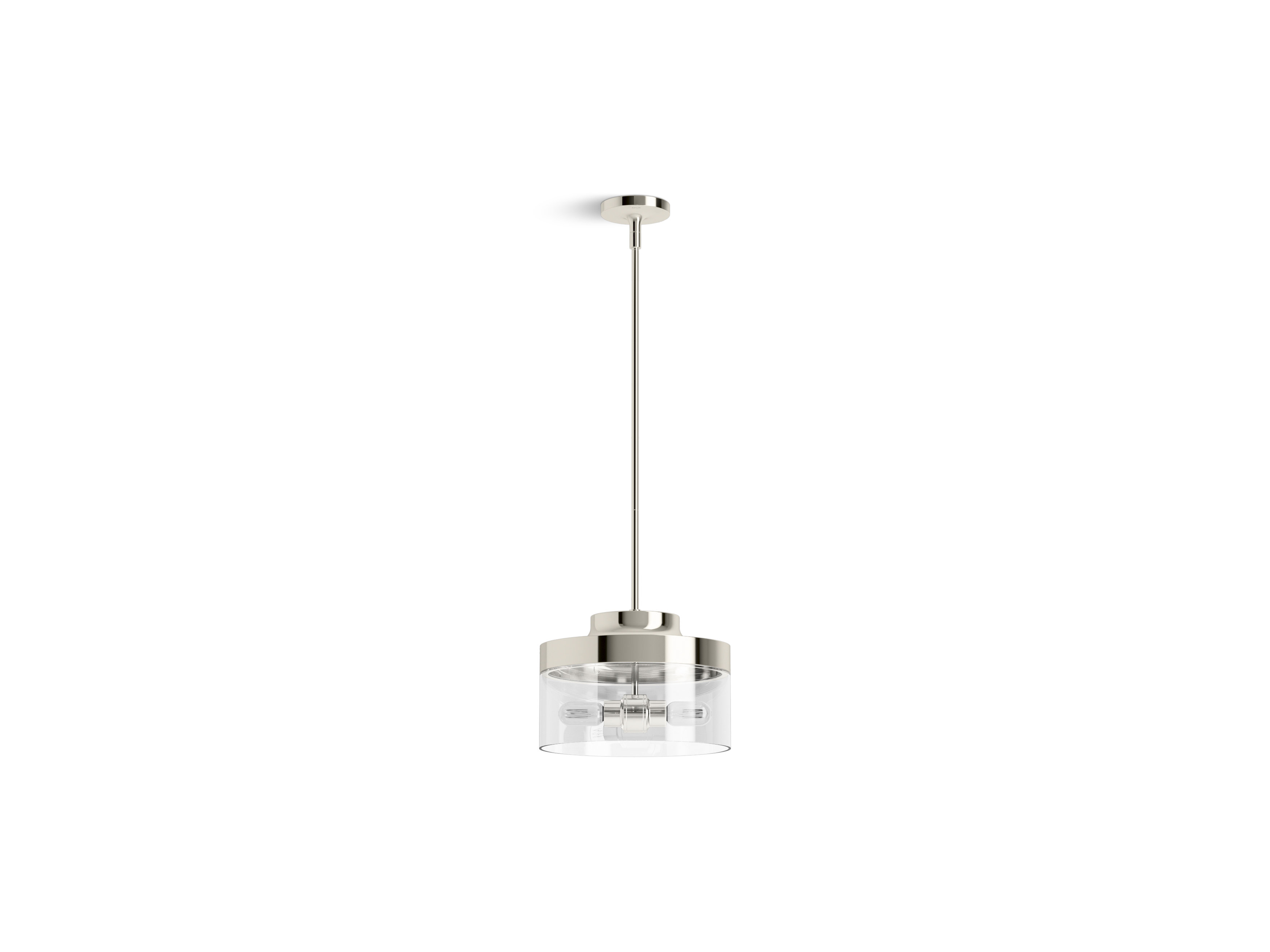 Purist 12-1/2 In. Two-Light Pendant