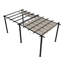10x20ft Aluminium Pergola with Retractable Roof-575306559-575306553
