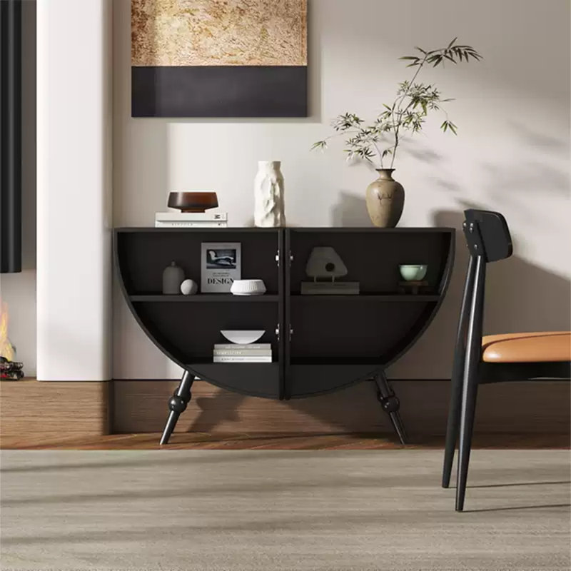 Buffet Retro Retro Home, Noir