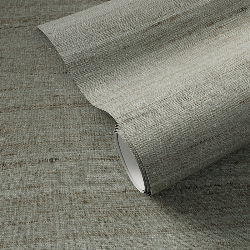 Silk Wallpaper By Fh Art Studio, H 132" x W 52", Silk Lily Pad