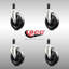 Ensemble de roulettes extensibles en caoutchouc dur-92141362