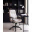 Brayden Studio Linen Office Chair