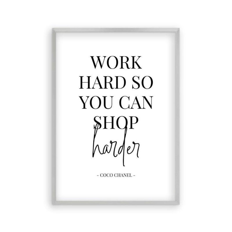 Print, Matt Silver Frame, 41 cm H x 31 cm W