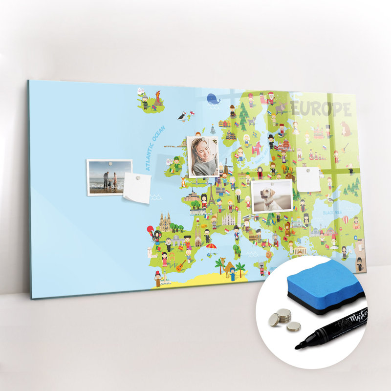 Magnetic Glass Dry Erase Board