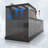 Black Minimalist Rectangular Eco Aquarium Tank