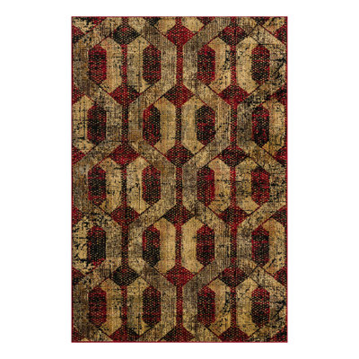 Brennin Geometric Indoor Rug