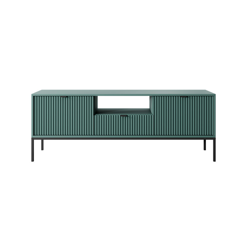 Kenly TV Stand for TVs up to 70", Labrador Green/Black