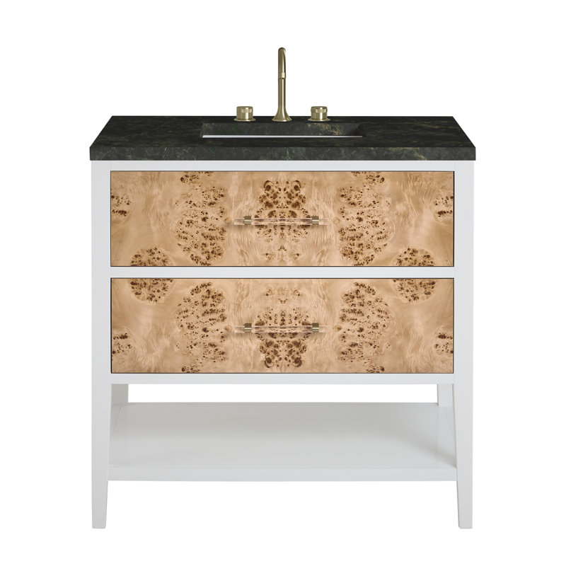 Olena 36 in. Handmade Single Vanity, Phantome Eclos, 8" Widespread