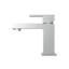 Robinet pour salle de bain à un trou avec drain Quadrato-40356288