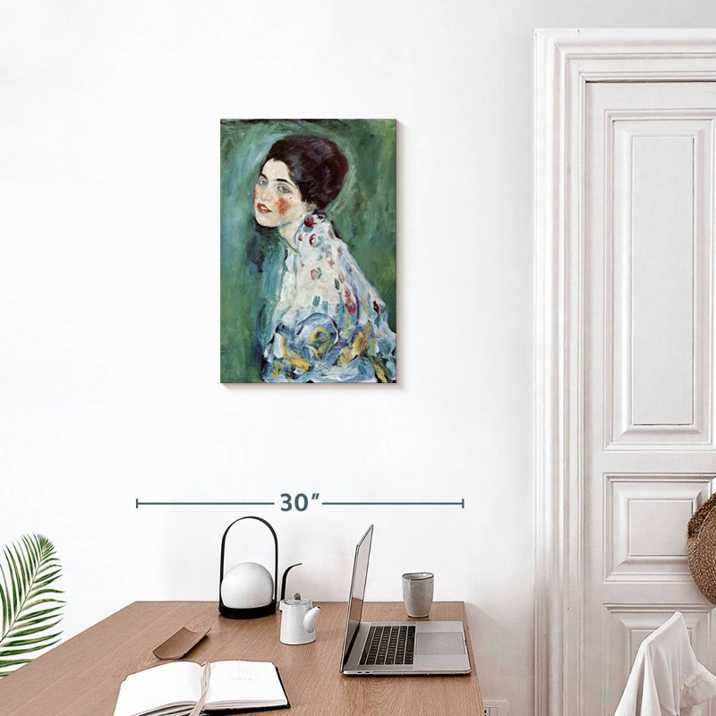 Leisha Portrait of a Lady 1916-1917, H 24 po x l 16 po