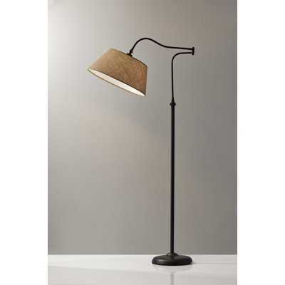 Crisangel 61'' Black LED Tree Floor Lamp
