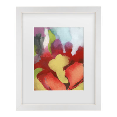 Wyanne Wild Blossom Matted Framed Art