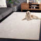Rowe Handmade Tufted Ivory/Beige Area Rug
