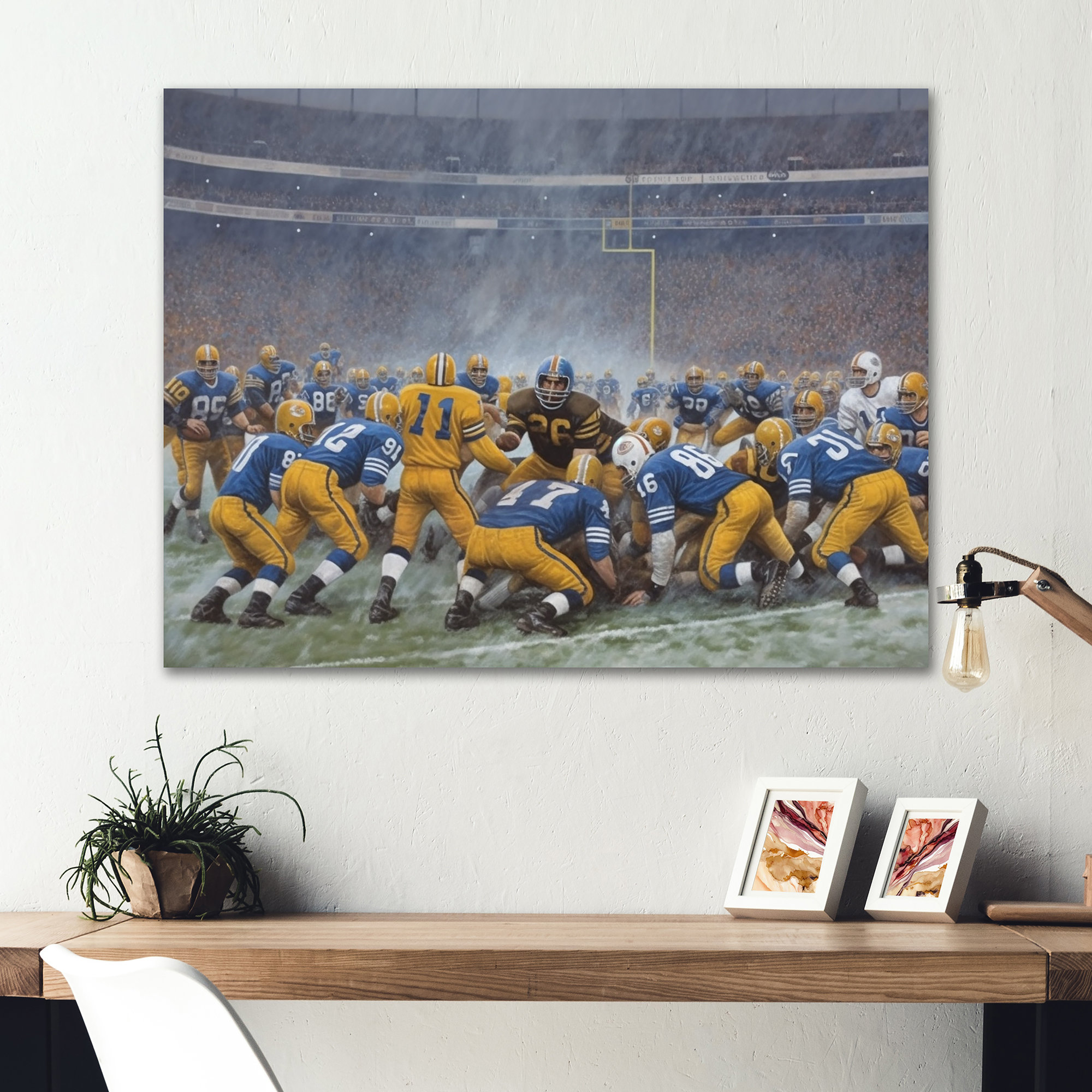 lark-manor-blue-sporting-football-game-sport-football-metal-wall-art
