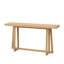 Console 59,84 ", élégante table d'entrée rectangulaire, console extérieure pour patio, table de couloir robuste, canapé-1638505859